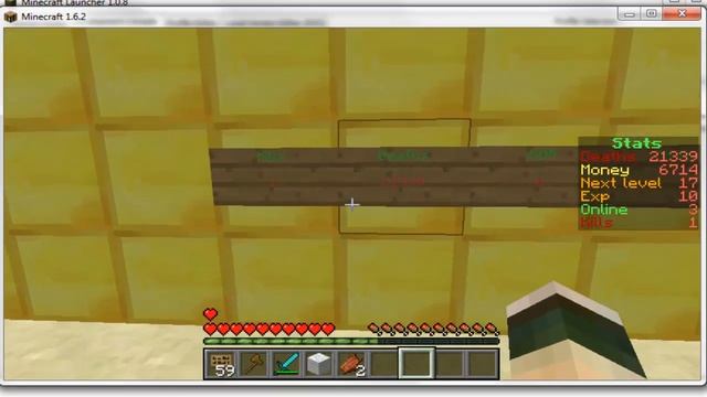 Minecraft Bukkit Plugin - ScoreBoard Stats - Stats on screen смотреть онлайн