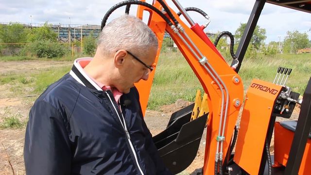 Обзор мини-экскаватора STRONG MS 1500