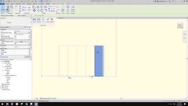 Revit Exercise (Day 740) Sliding Garage Door Family смотреть онлайн