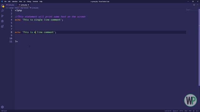 02 - Basics, Syntax & Comments - PHP Tutorial in Urdu & Hindi смотреть онлайн