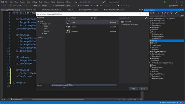 Blazor Swagger NSwagStudio REST API Client смотреть онлайн