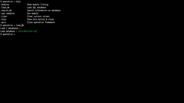 Operative framework | how use fingerprint modules смотреть онлайн