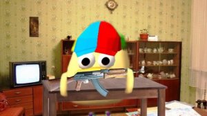 маленький мальчик нашёл пистолет | повторил