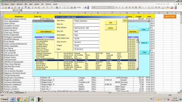 Excel VBA :Loading A Second Userform When Listbox Item Is Clicked смотреть онлайн