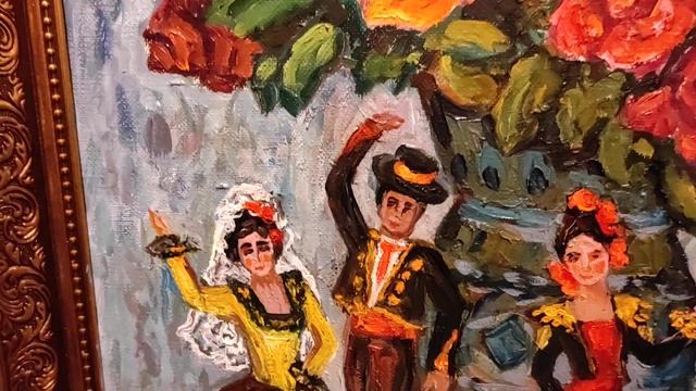 Вернисаж выставки Музы Викторовны Дегтяревой-Оленевой "Мир натюрморта" в Голубой Гостиной . смотреть онлайн