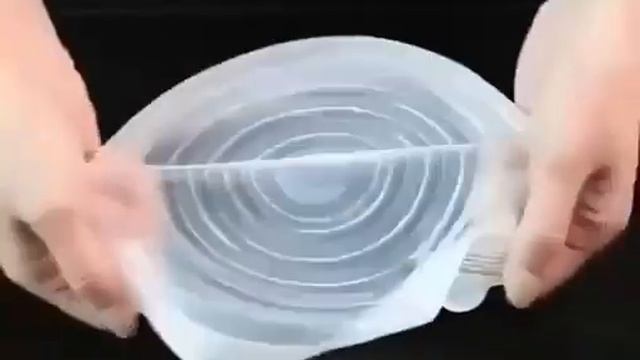 Пищевые пакеты на резинке для посуды