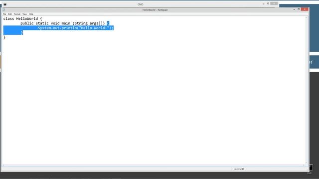 Learn Java Programming - Hello World Tutorial смотреть онлайн