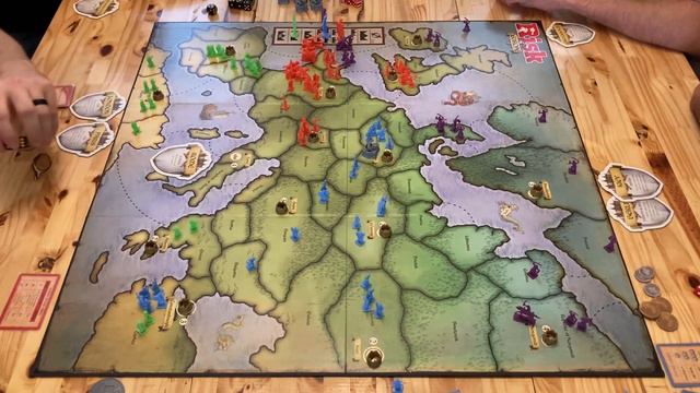 Risk: Europe Board Game | Playthrough смотреть онлайн
