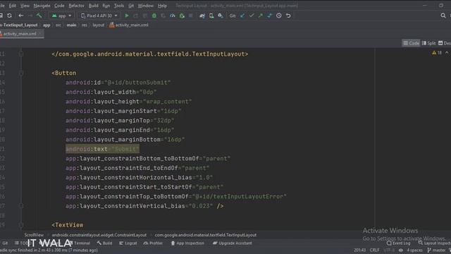ANDROID - TEXT INPUT LAYOUT EDIT TEXT || TUTORIAL IN KOTLIN смотреть онлайн