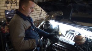 Установка ГБЦ на Т4  2.4 L DIESEL