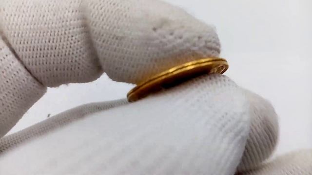 Золотая монета 5 рублей 1834 год #золото смотреть онлайн