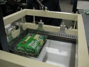 Как упаковывают яйца.Термоусадочное оборудование Тринити.