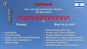 Sirenensignal «Luftalarm» (Israel) | ECN 3000