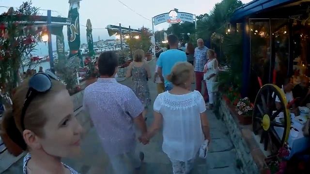 Прогулка по набережной Будванской ривьеры. смотреть онлайн