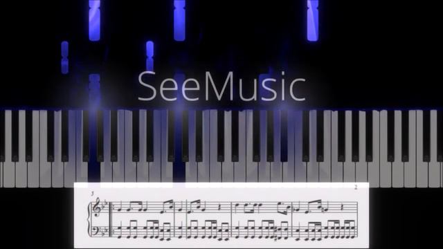 Imperial march short -Star Wars- John Williams -Piano tutorial- Extreme- with sheet music смотреть онлайн