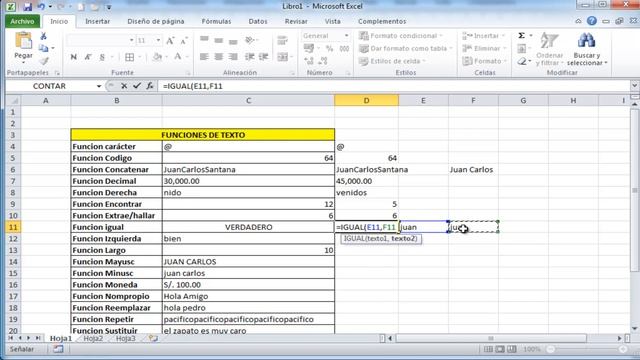 Video N° 15(Funciones de Texto) - Curso de Excel 2010 смотреть онлайн