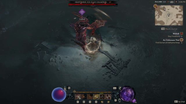 My Diablo 4 beta Build is TOTALLY BROKEN! (vs Frosthorn Ice Clan Champion) смотреть онлайн
