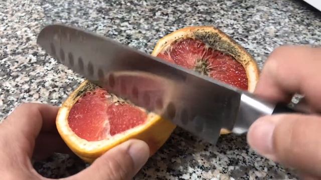 Как разрезать гнилой грейпфрут ? How to cut rotten grapefruit ? смотреть онлайн