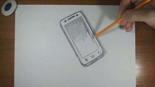 Как нарисовать телефон. iPhone смотреть онлайн