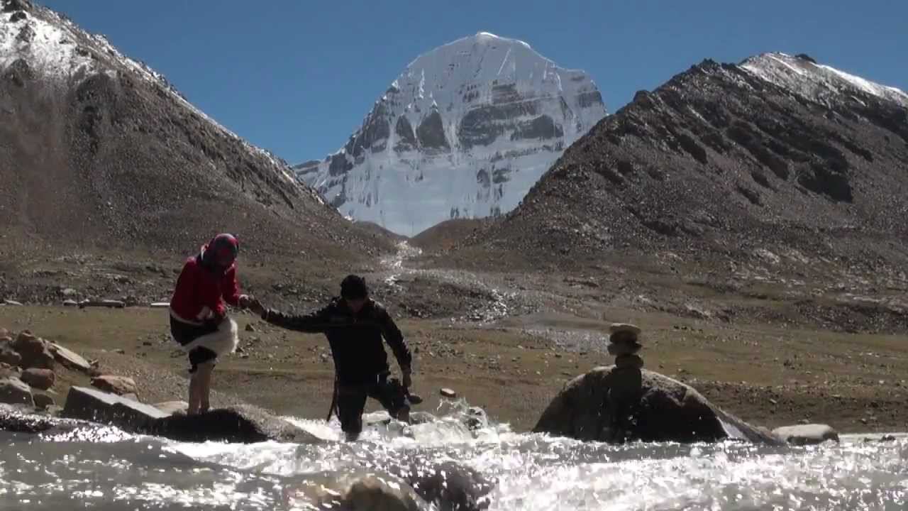 Кайлас, кора, Северная Стена, брод. Kailash Kora, Tibet