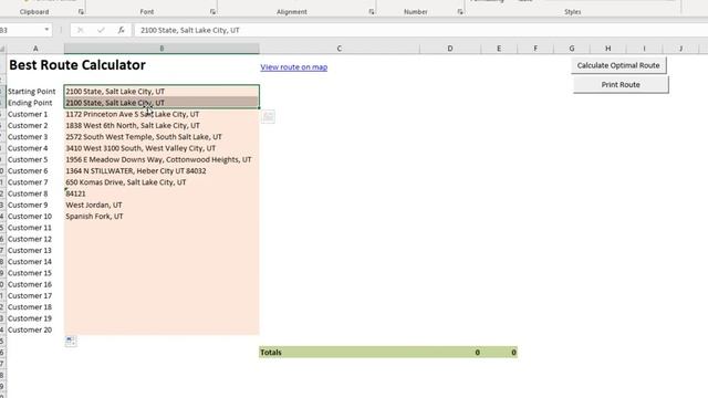 Best Route Driving Calculator For Excel смотреть онлайн