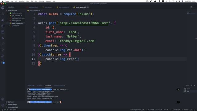 เรียนรู้การใช้งาน JSON Server สำหรับสร้างและทดสอบ Fake REST API ให้กับ Application ??? смотреть онлайн
