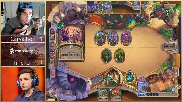 CARVALHO vs TINCHO - Top 8 | Hearthstone $1000 TGS 2 Year Anniversary Bracket смотреть онлайн