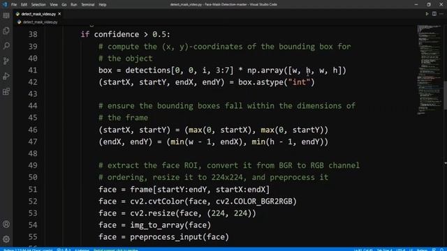 Realtime face mask detection using python in telugu @PythonLifetelugu смотреть онлайн