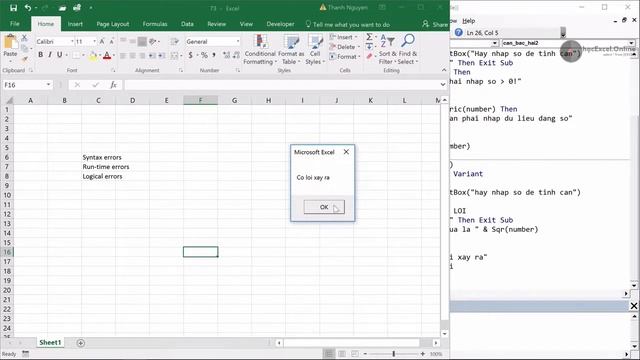 VBA Excel | Bài 7.5 смотреть онлайн