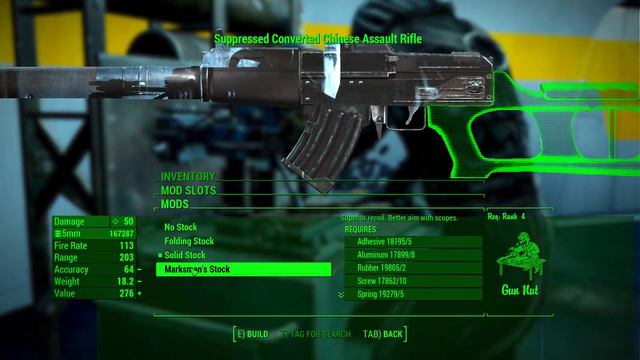 Fallout 4 - Wasteland Melody's Chinese Assault Rifle Mod смотреть онлайн