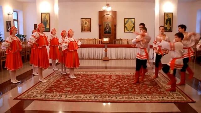 Танец "Плясовая" (репетиция) смотреть онлайн