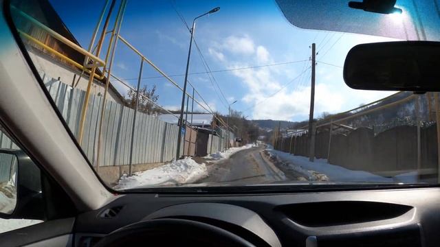 Микрорайон Кольсай в Алматы. Медеуский район. Казахстан, 2023 год.