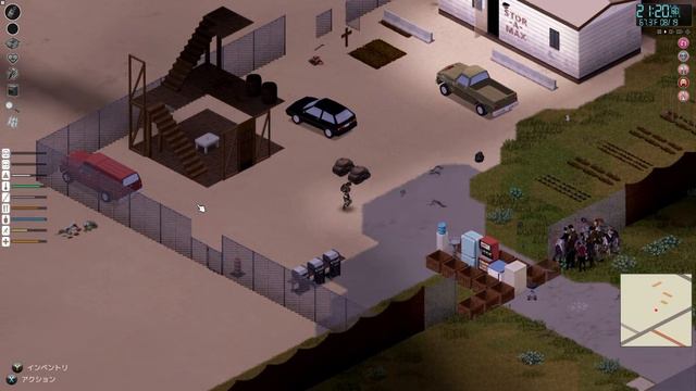 バリゲード破壊選手権#4【Project Zomboid】 смотреть онлайн