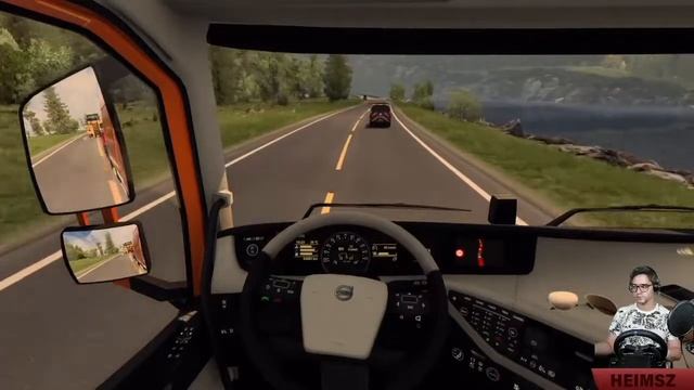 Ruta complicada con Volvo FH16 ⚠ ETS 2 ⚠ смотреть онлайн