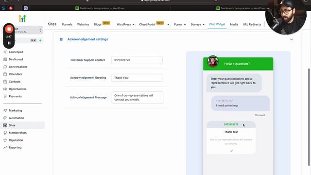 How to Install GoHighLevel Website Chat Widget on Wordpress (LeadConnector Plugin) смотреть онлайн