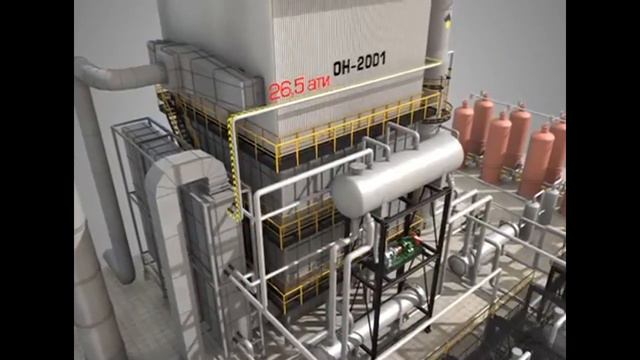 Установка по производству водорода _ Схема НПЗ смотреть онлайн