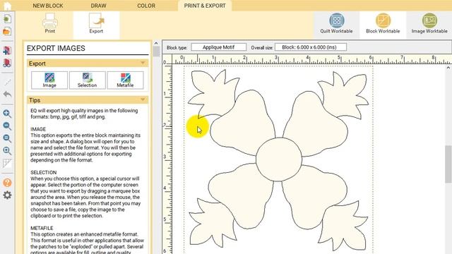 EQ8 Applique Tip Of The Day