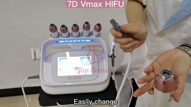 7D Vmax HIFU Face Lifting Body SLimming machine смотреть онлайн