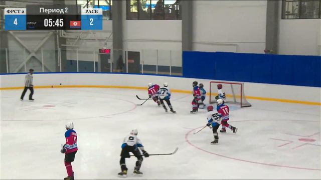 ХК ФРОСТИК 2 (09-10) - ХК РАССВЕТ (09-10) 17.08.22г. смотреть онлайн