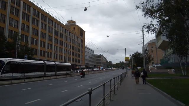 Москва 342 улица Стромынка, от Русаковской набережной в центр, РТУ, Промсвязьбанк, РГСУ лето вечер смотреть онлайн