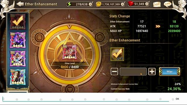King's Raid - Soul Weapon 100% (almost) upgrading from 15 to 20 - Costs and Stats смотреть онлайн