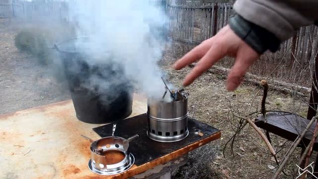 Печка щепочница смотреть онлайн