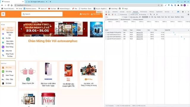 Web bán hàng với VueJS, Vuetify, Python, Docker P8.2 смотреть онлайн