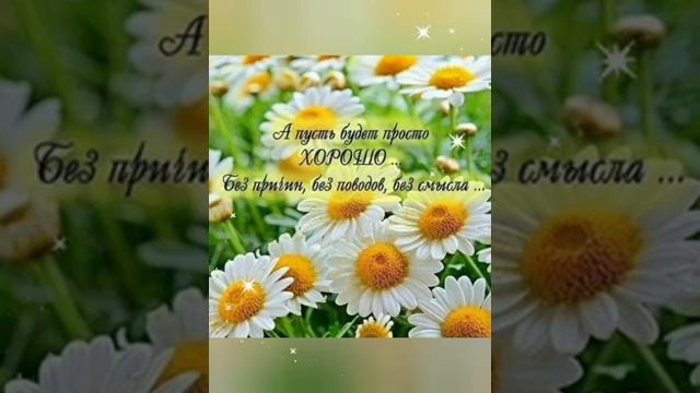 ? Все будет хорошо, потому что плохо- уже надоело! Да зарасти оно все одуванчиками!