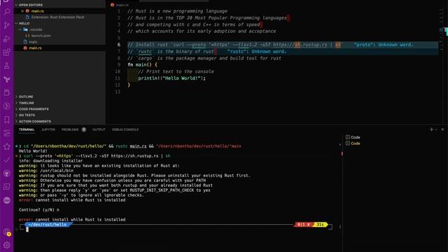 How to get Started in Rust Programming - Introduction смотреть онлайн