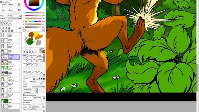 Создание комиксов в программе Paint Tool SAI Часть 6 смотреть онлайн