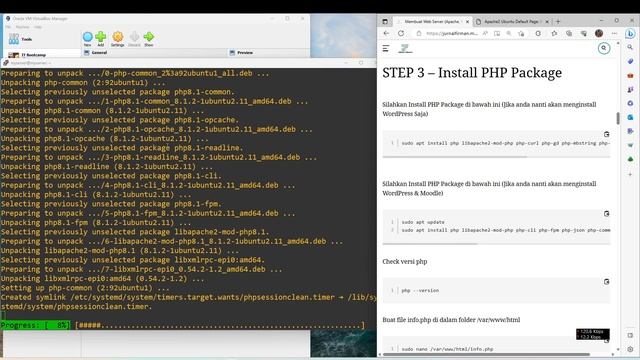 Inslasi Web Server Ubuntu 22.04 смотреть онлайн