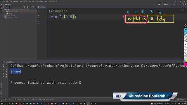تعلم بايثون | درس #09 - تقطيع السلسلة Slicing Strings смотреть онлайн