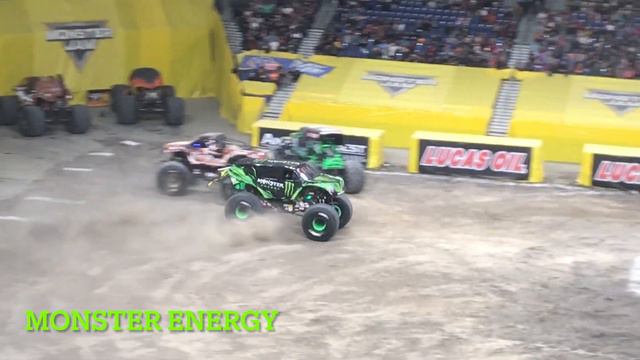 Monster Jam | Monster Trucks | Monster Jam Freestyle & Monster Truck Jumps In Slow Motion