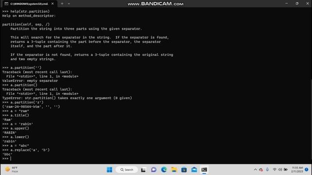 Python Easy Tutorial | Ending topic of String Manipulation смотреть онлайн